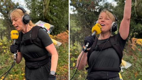 Sara Cox's Great Northern Marathon Challenge for BBC Children in Need