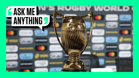 Rugby World Cup trophy