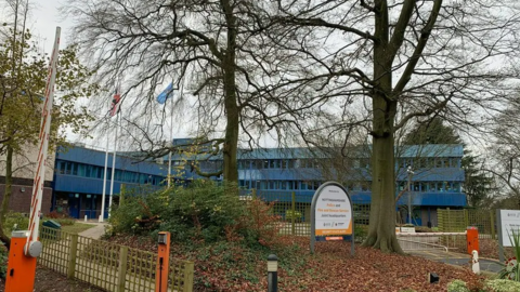 A general view of Nottinghamshire Police HQ