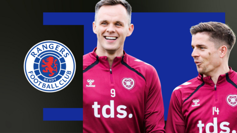 Lawrence Shankland and Cammy Devlin