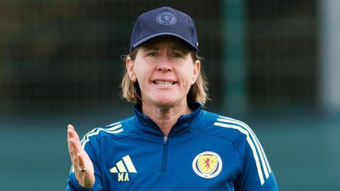Scotland women head coach Melissa Andreatta