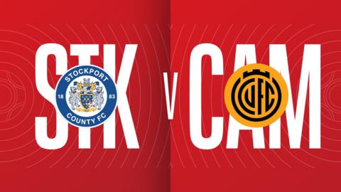 Stockport County v Cambridge United