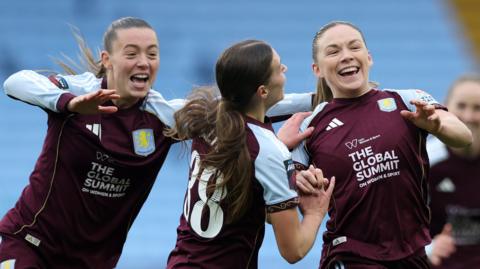 Aston Villa's Kirsty Hanson