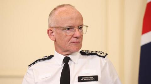 Met Police Commissioner Sir Mark Rowley