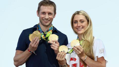 Jason and Laura Kenny.