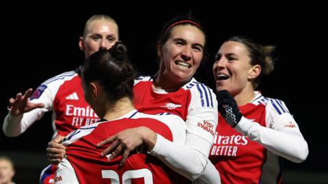 Arsenal celebrate