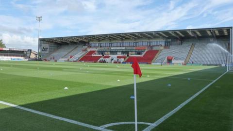 Morecambe's Mazuma Stadium home