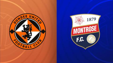 Dundee United and Montrose badges