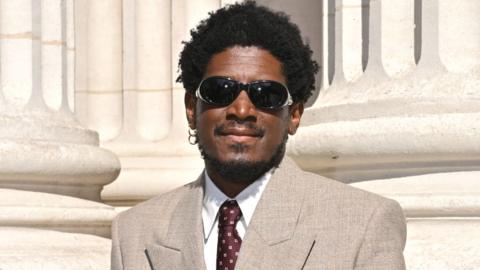 Labrinth attends the Saint Laurent Menswear Spring/Summer 2026 show as part of Paris Fashion Week on June 24, 2025 in Paris, France.