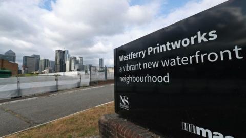 The former Westferry Printworks site