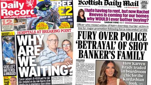 Scotland's papers: 20 August