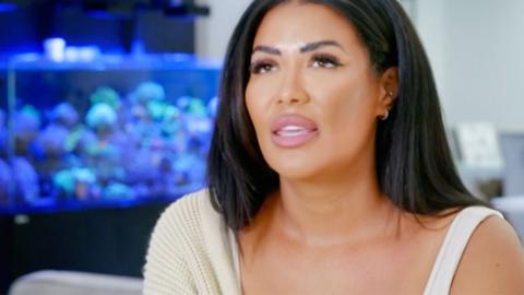 Hay fever sufferer Michelle