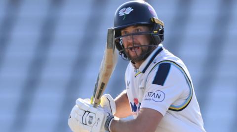 Dawid Malan in action for Yorkshire in the County Championship