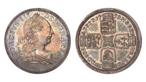 1778 pattern shilling 