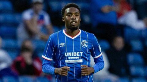 Rangers midfielder Paul Nsio