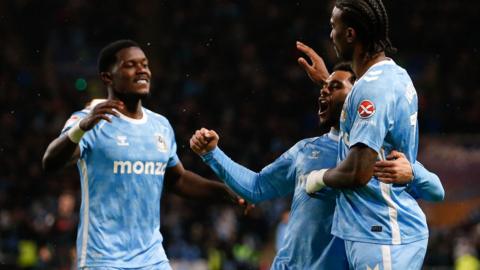 Coventry celebrate scoring