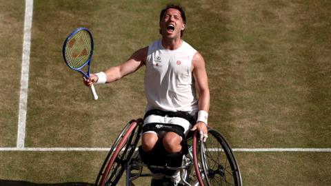 Alfie Hewett reaches Wimbledon final