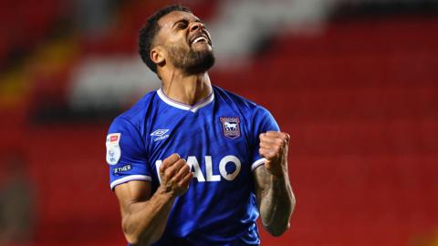 Darnell Furlong scores for Ipswich at Charlton