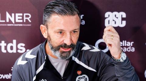 Hearts manager Derek McInnes