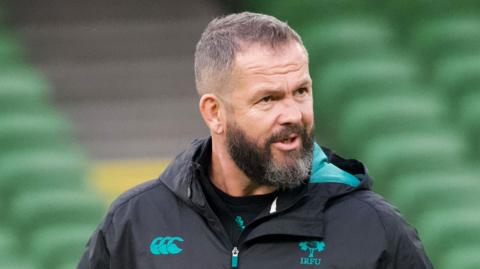 Ireland head coach Andy Farrell 