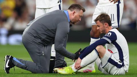 Maddison picked up an injury against Bodo/Glimt.