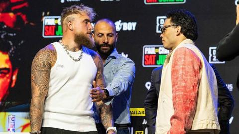 Jake Paul and Julio Cesar Chavez Jr face off 