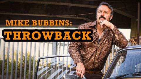 Mike Bubbins Throwback Logo
