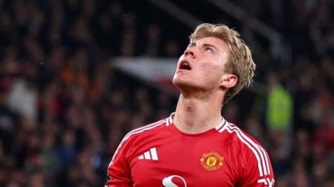 Rasmus Hojlund has scored 23 goals in 80 appearances for Manchester United since he joined the club in 2023