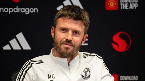 Manchester United head coach Michael Carrick