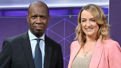 Clive Myrie and Laura Kuenssberg