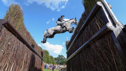 Ballaghmor Class and Oliver Townend make a jump