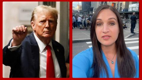 Donald Trump and Nada Tawfik