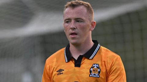 Shayne Lavery playing in a pre-season game against West Bromwich Albion