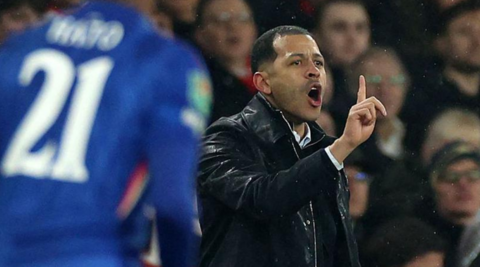 Chelsea manager Liam Rosenior