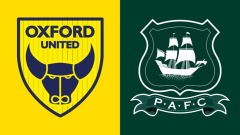 Oxford United and Plymouth Argyle football club crests (Photo: BBC)