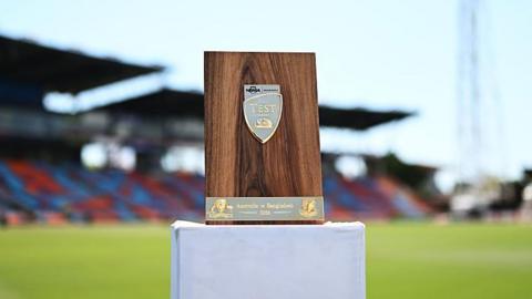 Trophy at Marrara Stadium