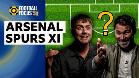 Roman Kemp and Eddie Hearn argue over their combined Arsenal/Spurs XI