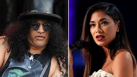 Slash and Nichole Scherzinger