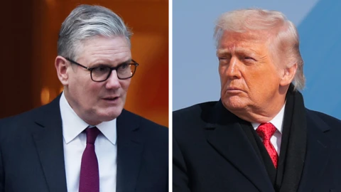 Starmer and Trump