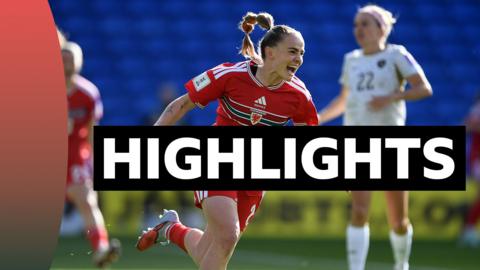 Lily Woodham celebrates scoring