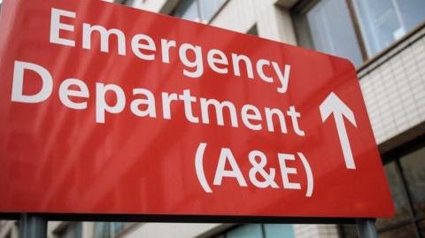 A&E sign