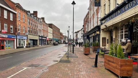 High Street in Bromsgrove