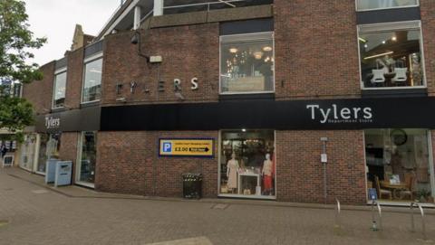 Exterior shot of Tylers