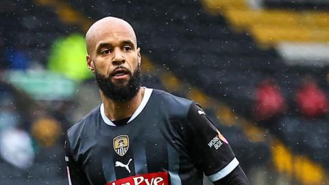 David McGoldrick in action for Notts County