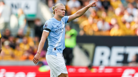 Manchester City's Erling Haaland