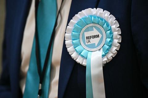 Reform UK rosette