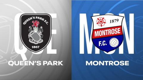 Queen's Park and Montrose badges