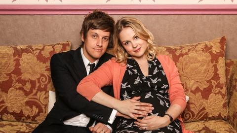Chris Ramsey and Lisa McGrillis