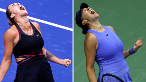 Aryna Sabalenka and Amanada Anisimova both let out roars after winning their respective US Open semi-final matches at Flushing Meadows, New York