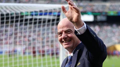 Fifa president Gianni Infantino